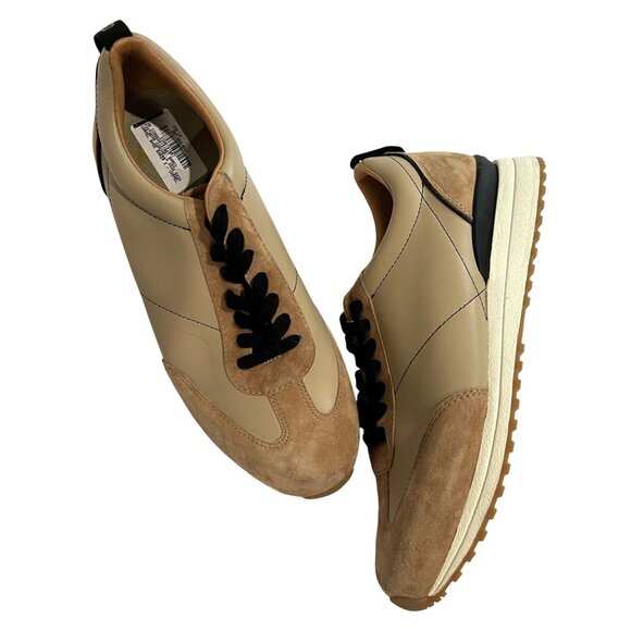 Bared Saker 2 Sneakers in Caramel Mix Leather - Picture 1 of 9
